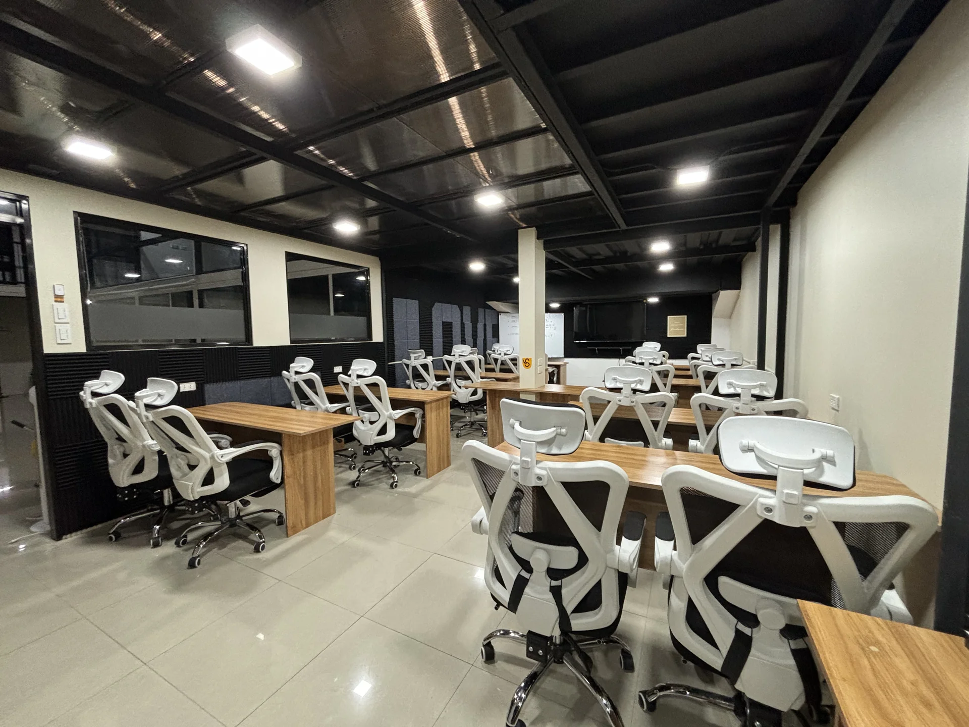 Classroom-style conference room