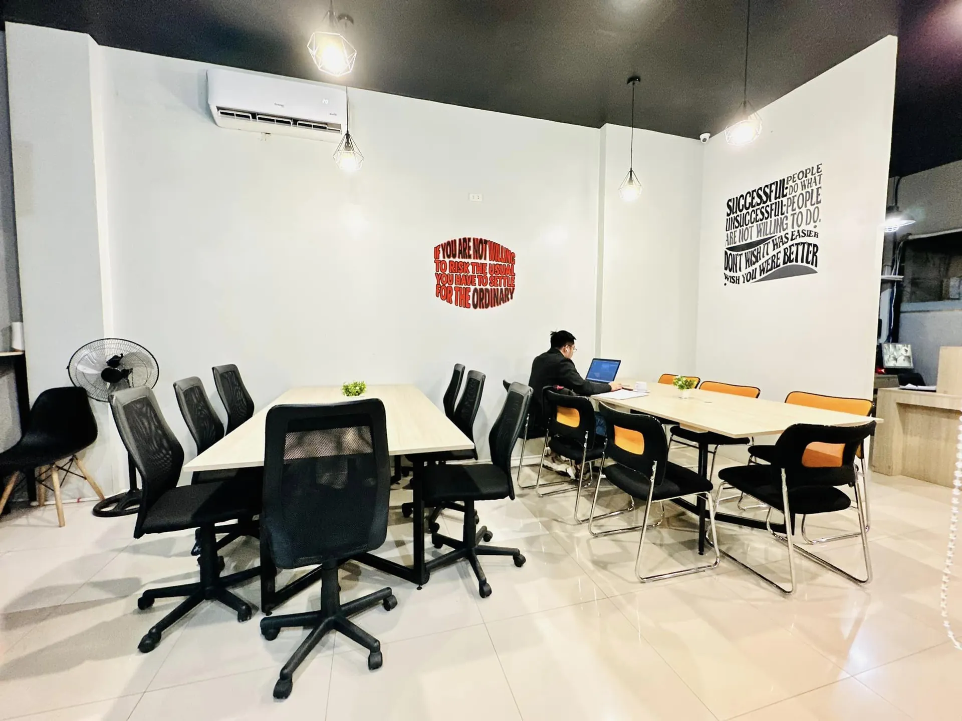Open coworking space
